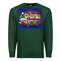 Sports Green my favorite color is Christmas lights Premium Sweatshirt - BundleAndBundleShop