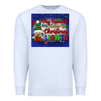 White my favorite color is Christmas lights Premium Sweatshirt - BundleAndBundleShop