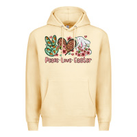 Pina Colada Easter Day Peace love Easter Premium Hoodie - OliviaCreatesArt