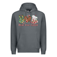 Rock Easter Day Peace love Easter Premium Hoodie - OliviaCreatesArt