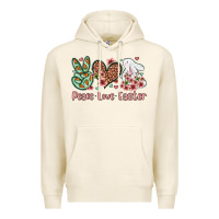 Tofu Easter Day Peace love Easter Premium Hoodie - OliviaCreatesArt