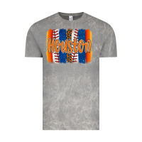 Cloud Rock houston baseball team spirit brushstrokes Vintage Tee - Artiststas