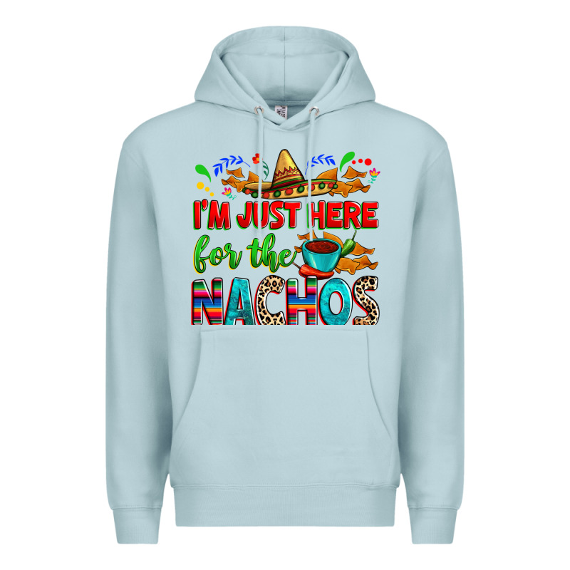 I'm Just Here For The Nachos Premium Hoodie by RanaPortraitStore | Teevron