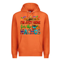 Carrot I'm just here for the nachos Premium Hoodie - RanaPortraitStore