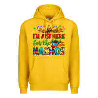 Lemon I'm just here for the nachos Premium Hoodie - RanaPortraitStore