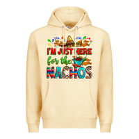 Pina Colada I'm just here for the nachos Premium Hoodie - RanaPortraitStore