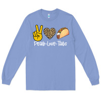 Colony Blue Peace Love Tacos Long Sleeve Tee - Bettercallsaul