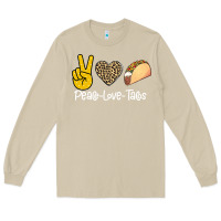 Mushroom Peace Love Tacos Long Sleeve Tee - Bettercallsaul