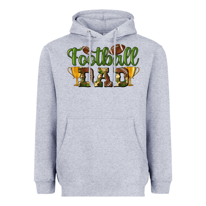 Football Dad Heavyweight Hoodie by BundleAndBundleShop | Teevron