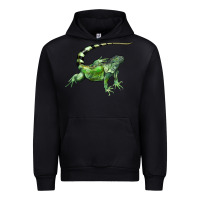 Black İguana Urban Hoodie - LillyAllenDesigns