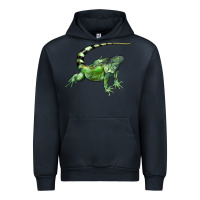 Navy İguana Urban Hoodie - LillyAllenDesigns