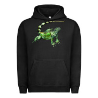 Pigment Black İguana Urban Hoodie - LillyAllenDesigns