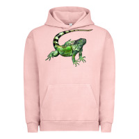 Pigment Salmon İguana Urban Hoodie - LillyAllenDesigns