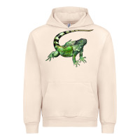 Sandshell İguana Urban Hoodie - LillyAllenDesigns