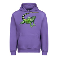 Tulip İguana Urban Hoodie - LillyAllenDesigns
