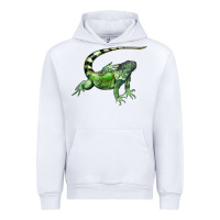 White İguana Urban Hoodie - LillyAllenDesigns
