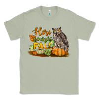 Matcha Here Comes Fall Owl Classic Tee - LillyAllenDesigns