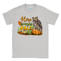 Moon Dust Here Comes Fall Owl Classic Tee - LillyAllenDesigns