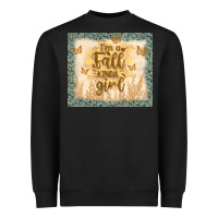 Black i'm a fall kinda girl Heavyweight Sweatshirt - TumblerDesignByShophia