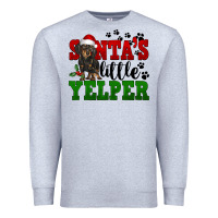 Santa's Little Yelper Premium Sweatshirt | Teevron