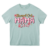 Arona stressed out mama club Heavy Core Tee - MaliasSmallBusiness