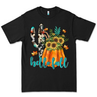 Black hello fall Premium Tee - JahusDesignShop