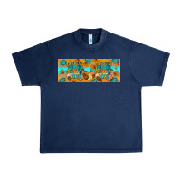 Navy Cutest pumpkin in the patch Urban Heavy Tee - Artiststas