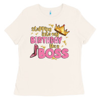 Bone birthday boss Ladies Tee - MaliasSmallBusiness