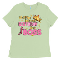 Matcha birthday boss Ladies Tee - MaliasSmallBusiness
