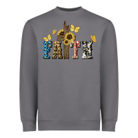 Storm Faith USA sunflower 4th of july Heavyweight Sweatshirt - HowdyJamesFarm