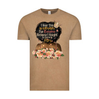 Vintage Coffee i love the woman l've become black girl Vintage Tee - Artiststas