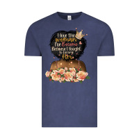 Vintage Denim i love the woman l've become black girl Vintage Tee - Artiststas