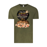 Vintage Olive i love the woman l've become black girl Vintage Tee - Artiststas