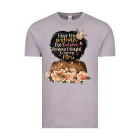 Vintage Zinc i love the woman l've become black girl Vintage Tee - Artiststas