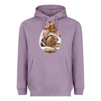 Lavender american football and western roses teardrop Heavyweight Hoodie - BundleAndBundleShop