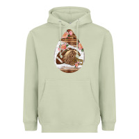 Matcha american football and western roses teardrop Heavyweight Hoodie - BundleAndBundleShop