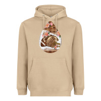 Mushroom american football and western roses teardrop Heavyweight Hoodie - BundleAndBundleShop