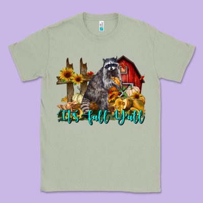 It's Fall Y'all Classic Tee Designed By Lillyallendesigns