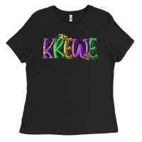 Black mardi gras krewe Ladies Tee - MaliasSmallBusiness