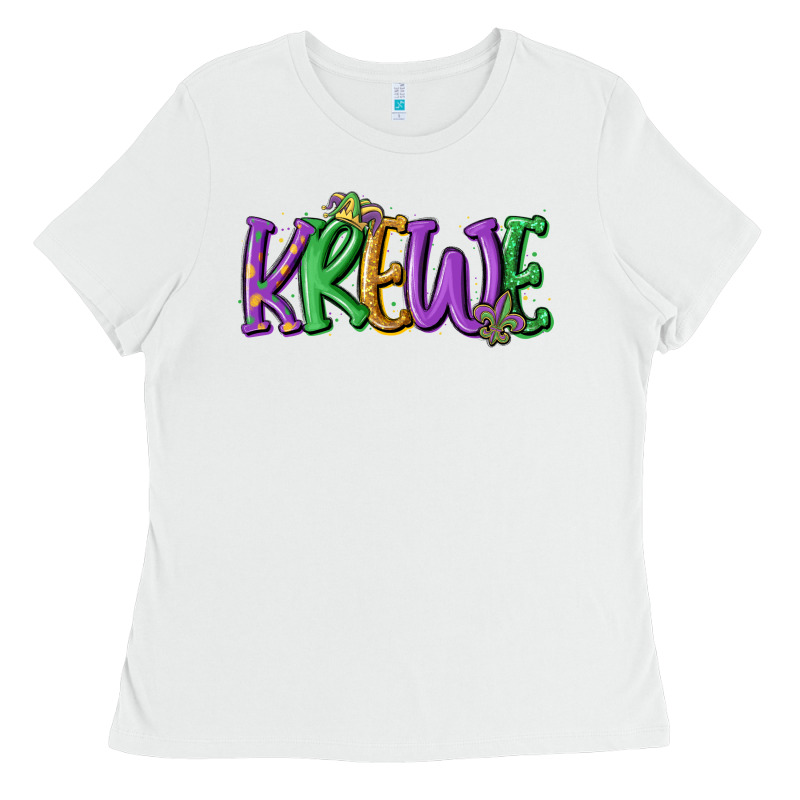 Mardi Gras Krewe Ladies Tee by MaliasSmallBusiness | Teevron