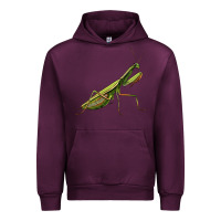 Mauve Wine mantis Urban Hoodie - LillyAllenDesigns