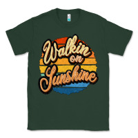 Sports Green Walking on Sunshine Classic Tee - JahusDesignShop