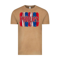 Vintage Camel phillies baseball team spirit brushstrokes Vintage Tee - Artiststas