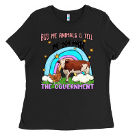 Black buy me animals malia Ladies Tee - MaliasSmallBusiness