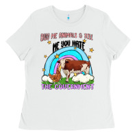 White buy me animals malia Ladies Tee - MaliasSmallBusiness
