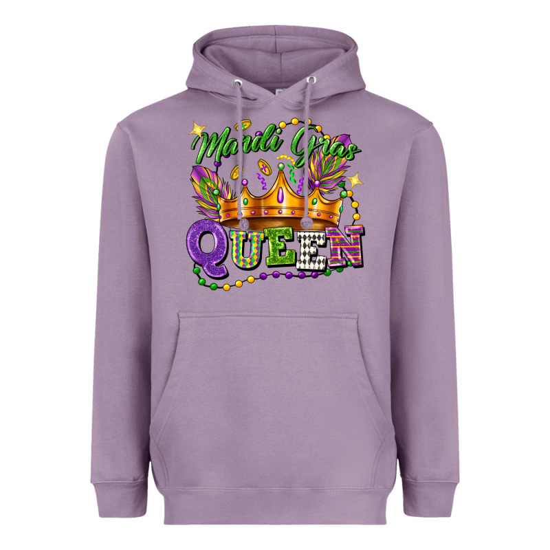 Mardi Gras Queen Heavyweight Hoodie by FaDigitalArtStudio | Teevron