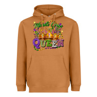 Meerkat mardi gras queen Heavyweight Hoodie - FaDigitalArtStudio