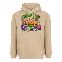 Mushroom mardi gras queen Heavyweight Hoodie - FaDigitalArtStudio