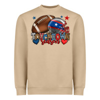 Touchdown Season American Football 4th Of July Heavyweight Sweatshirt | Teevron