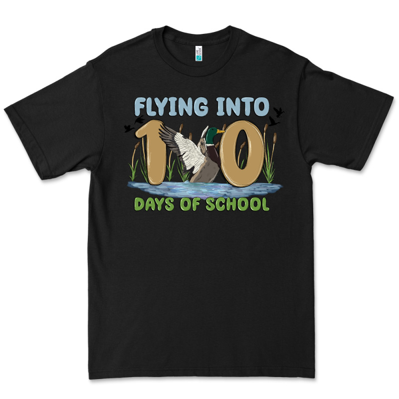 Flying Into 100 Days Of School Premium Tee by MaliasSmallBusiness | Teevron